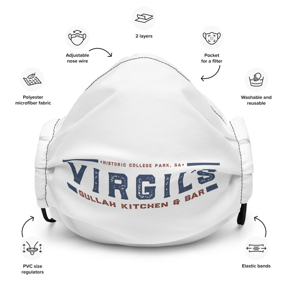 Virgil&#39;s Logo Premium face mask