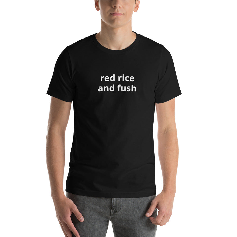 Short-Sleeve Unisex red rice T-Shirt